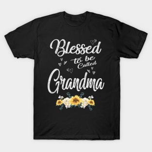 mothers day blessed to be called grandma T-Shirt